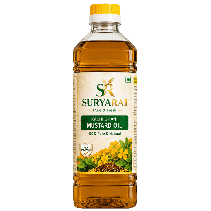 Suryaraj Cold Pressed Kacchi Ghani Mustard Oil